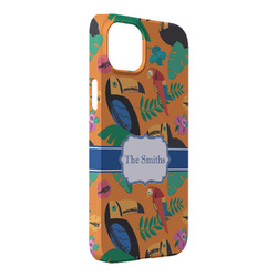 Toucans iPhone Case - Plastic - iPhone 14 Plus (Personalized)