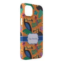 Toucans iPhone Case - Plastic - iPhone 14 Pro Max (Personalized)