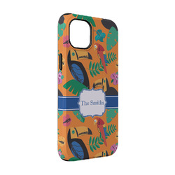Toucans iPhone Case - Rubber Lined - iPhone 14 (Personalized)