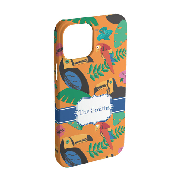 Custom Toucans iPhone Case - Plastic - iPhone 15 (Personalized)