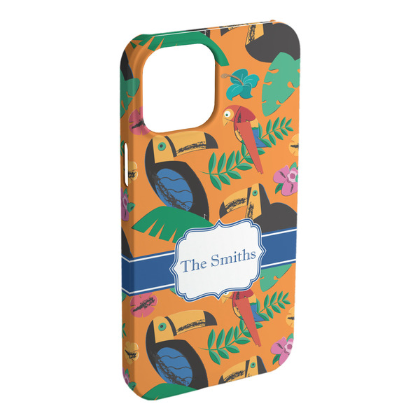 Custom Toucans iPhone Case - Plastic (Personalized)