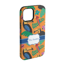 Toucans iPhone Case - Rubber Lined - iPhone 15 Pro (Personalized)