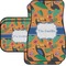 Toucans Car Floor Mats Set - 2 Front & 2 Back (Personalized)