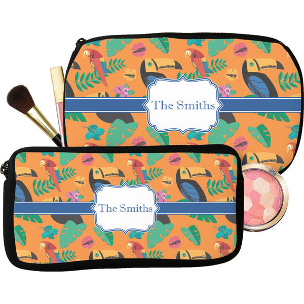 Tucans Makeup / Cosmetic Bags (Select Size)