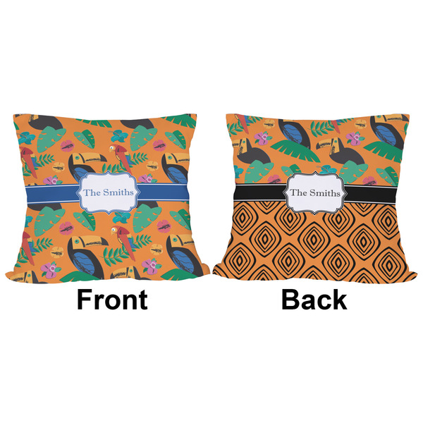 Tucans Outdoor Pillow - 16x16