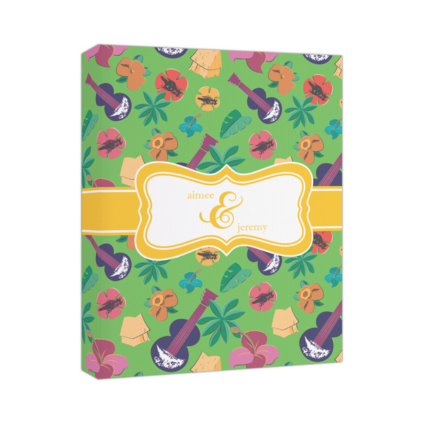 Custom Luau Party Canvas Print (Personalized)