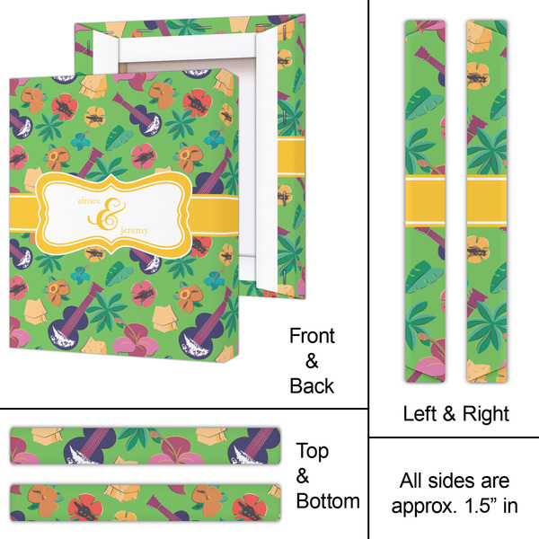 Luau Party 11x14 - Canvas Print - Approval