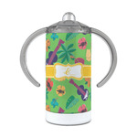 Luau Party 12 oz Stainless Steel Sippy Cup (Personalized)