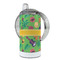 Luau Party 12 oz Stainless Steel Sippy Cups - FULL (back angle)