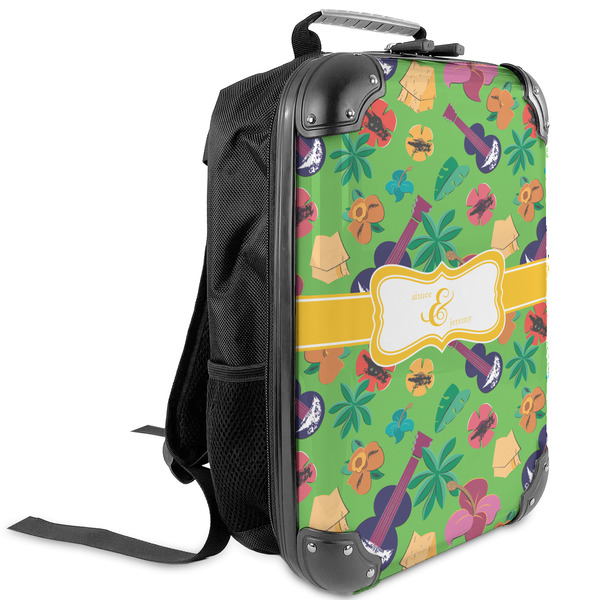 Custom Luau Party Kids Hard Shell Backpack (Personalized)