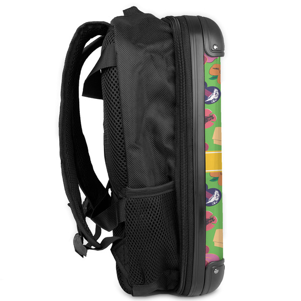 Luau Party 13" Hard Shell Backpacks - Side View