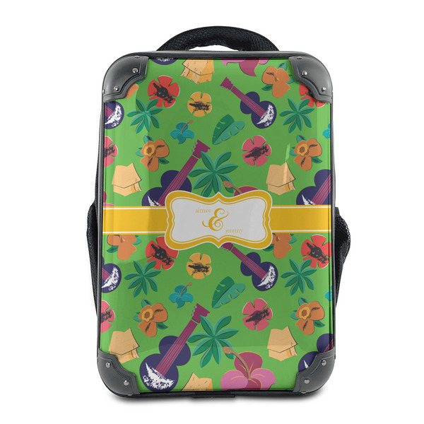 Custom Luau Party 15" Hard Shell Backpack (Personalized)