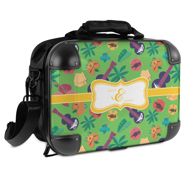 Custom Luau Party Hard Shell Briefcase (Personalized)