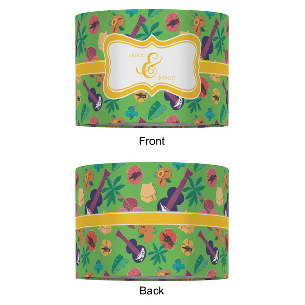 Luau Party 16" Drum Lampshade - APPROVAL (Fabric)