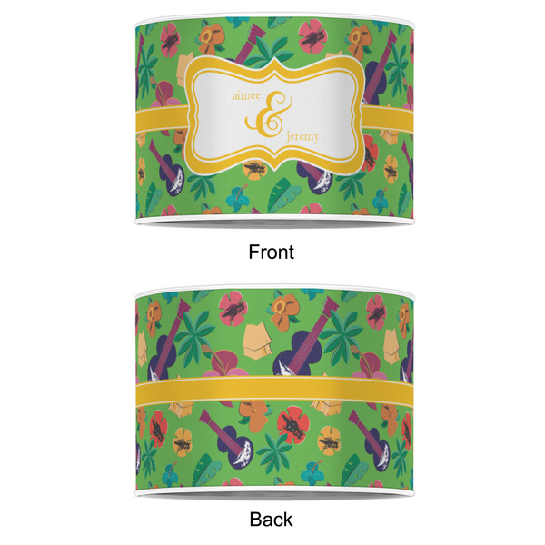 Luau Party 16" Drum Lampshade - APPROVAL (Poly Film)