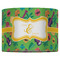 Luau Party 16" Drum Lampshade - FRONT (Fabric)