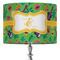 Luau Party 16" Drum Lamp Shade - Fabric (Personalized)