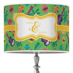 Luau Party 16" Drum Lamp Shade - Poly-film (Personalized)