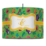 Luau Party Drum Pendant Lamp (Personalized)