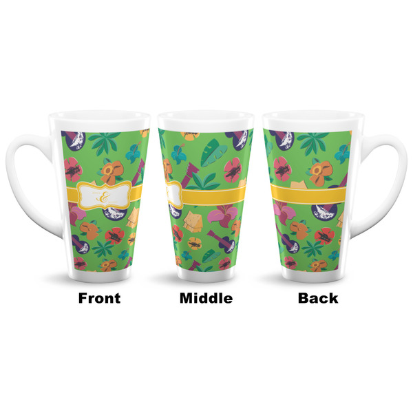 Luau Party 16 Oz Latte Mug - Approval