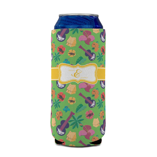 Luau Party 16oz Can Sleeve - FRONT (on can)