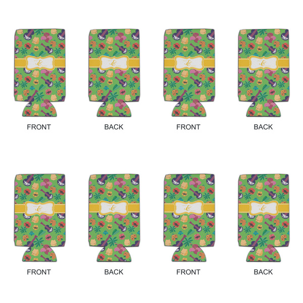 Luau Party 16oz Can Sleeve - Set of 4 - APPROVAL