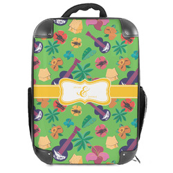 Luau Party Hard Shell Backpack (Personalized)