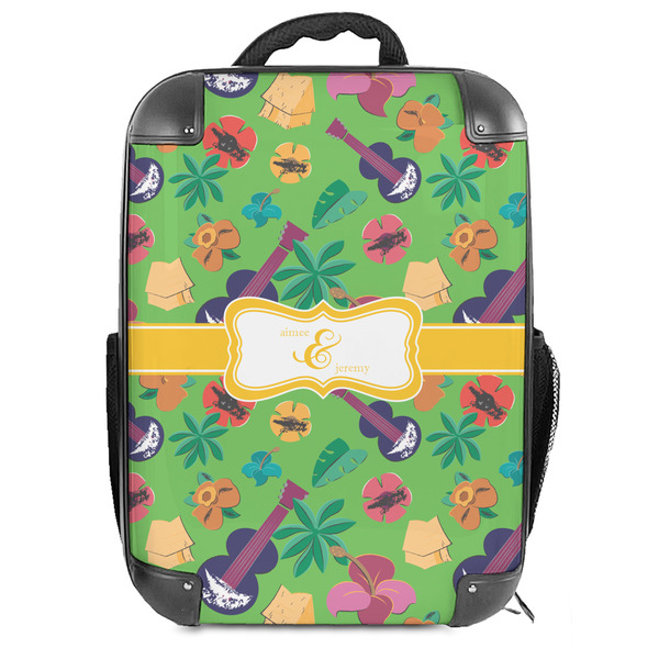 Custom Luau Party 18" Hard Shell Backpack (Personalized)