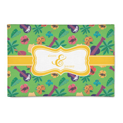 Luau Party Patio Rug (Personalized)