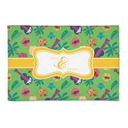 Luau Party Patio Rug (Personalized)