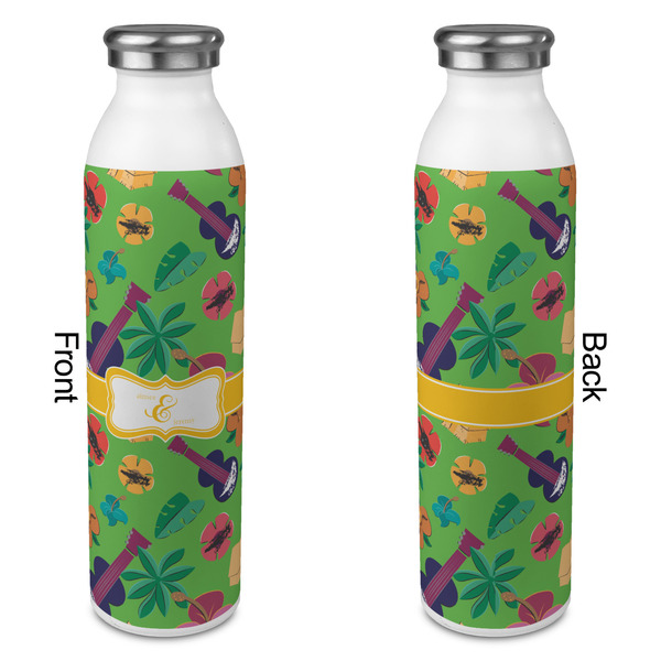 Luau Party 20oz Water Bottles - Full Print - Approval