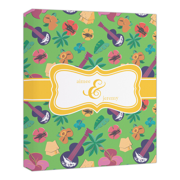 Custom Luau Party Canvas Print - 20x24 (Personalized)
