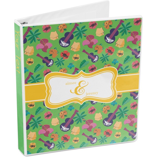 Luau Party 3-Ring Binder 3/4 - Main