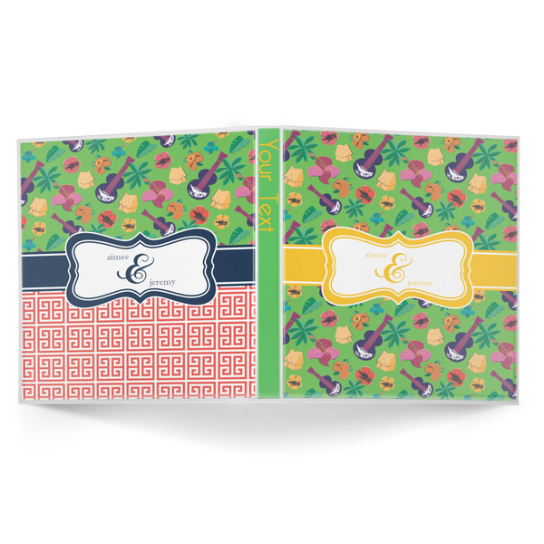 Luau Party 3-Ring Binder Approval- 1in