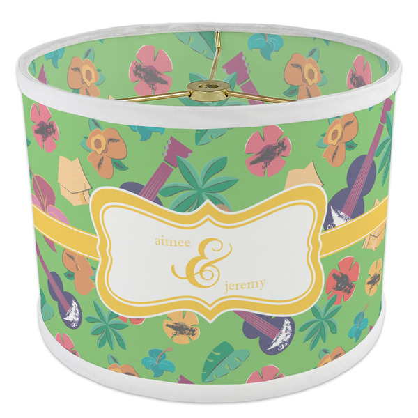 Luau Party 8" Drum Lampshade - ANGLE Poly-Film