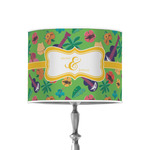 Luau Party 8" Drum Lamp Shade - Poly-film (Personalized)