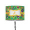 Luau Party 8" Drum Lampshade - ON STAND (Poly Film)