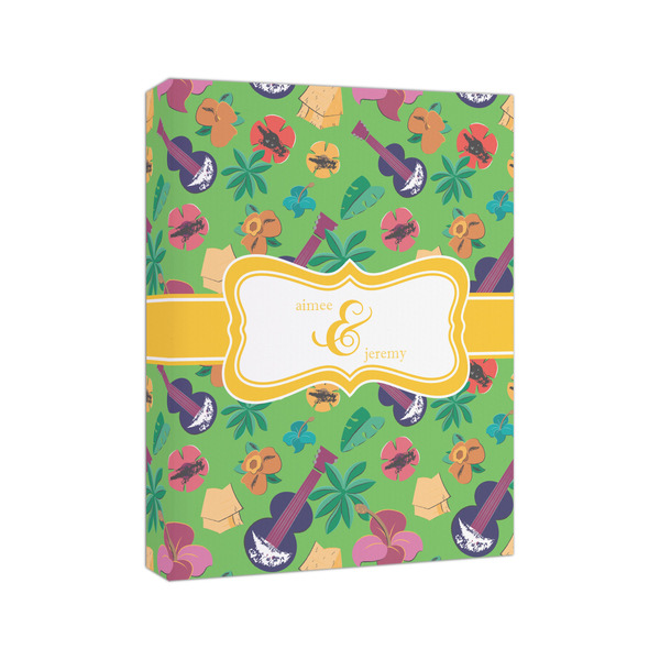 Luau Party 8x10 - Canvas Print - Angled View