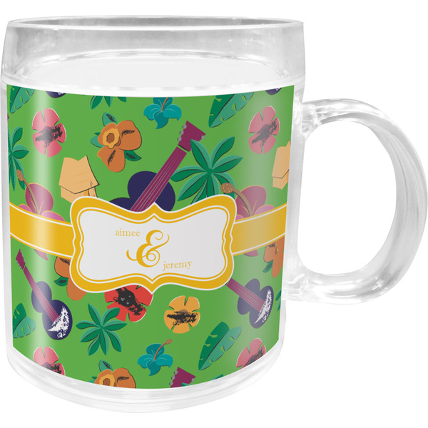 Custom Luau Party Acrylic Kids Mug (Personalized)