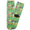 Luau Party Adult Crew Socks