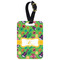 Luau Party Metal Luggage Tag w/ Couple's Names