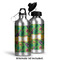 Luau Party Aluminum Water Bottle - Alternate lid options