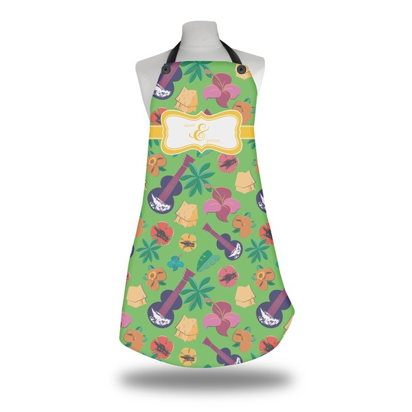 Custom Luau Party Apron w/ Couple's Names