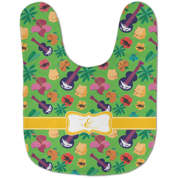 Luau Party Baby Bib - AFT flat