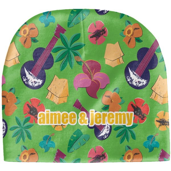 Custom Luau Party Baby Hat (Beanie) (Personalized)