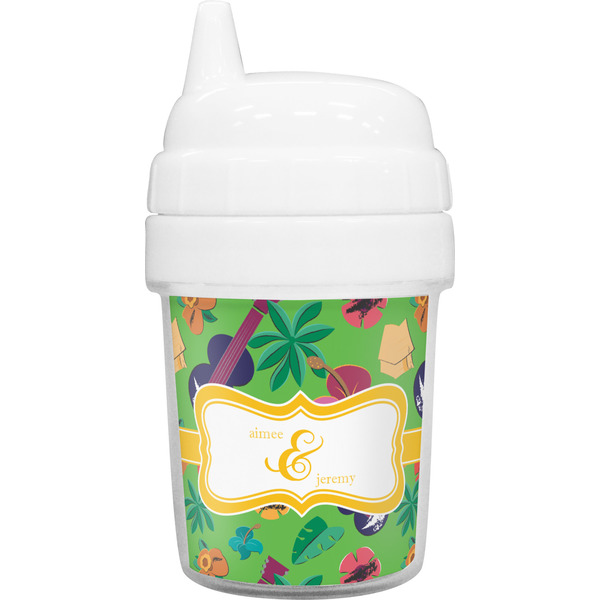 Custom Luau Party Baby Sippy Cup (Personalized)
