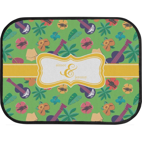 Luau Party Back Seat Car Mat