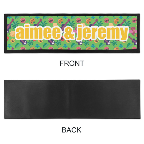 Luau Party Bar Mat - Large - APPROVAL