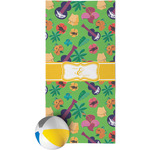 Luau Party Beach Towel (Personalized)