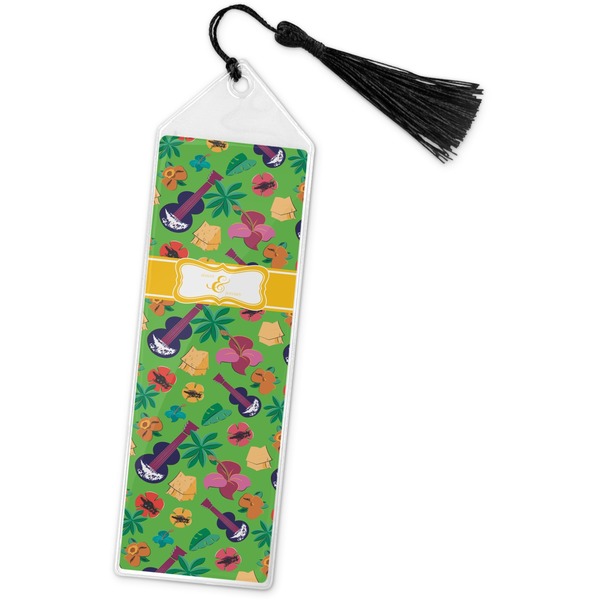 Custom Luau Party Book Mark w/Tassel (Personalized)